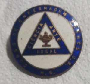 Broche - Curso Enfermagem SFMM.S - "Arte Ciencia Ideal"