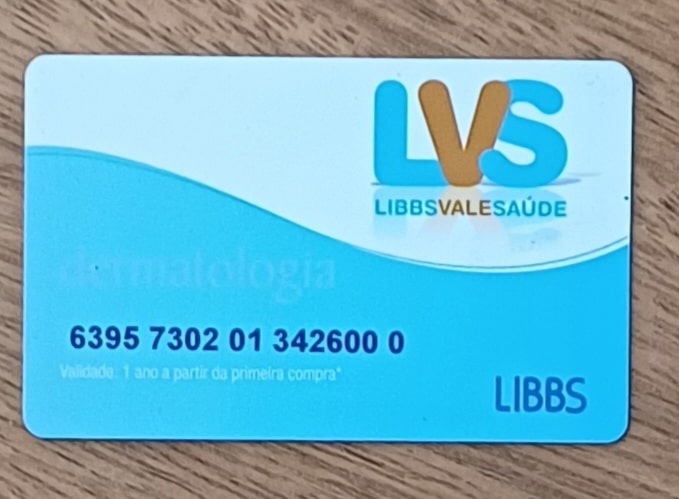 | Casa do Colecionador Cartão coleção. Lvs Libbs Logix Pharma. Vencido.