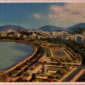 cartão postal 7 rio de janeiro - av beira mar
