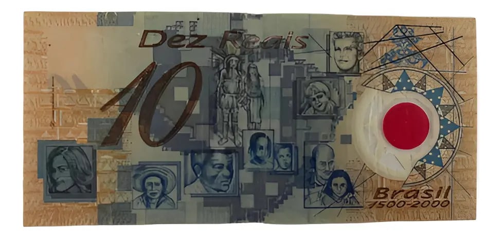| Casa do Colecionador Cédula de 10 reais polímero MBC