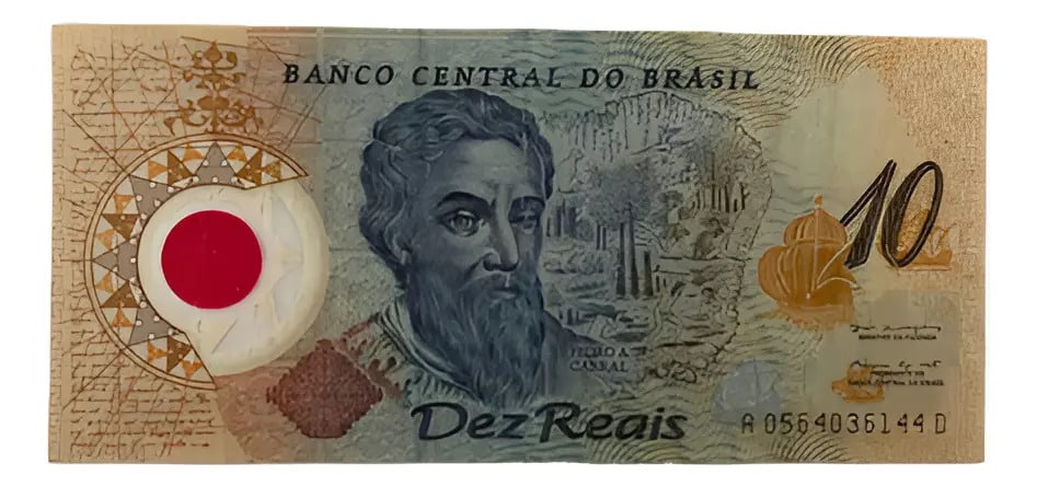 | Casa do Colecionador Cédula de 10 reais polímero MBC