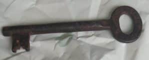 Chave Cofre Ferro Década 20 / 30 - Cod 001