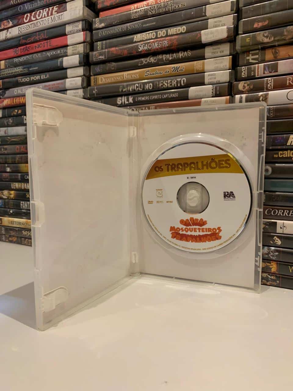 | Casa do Colecionador Coleção de dvds dos Trapalhões original 10 unidades.