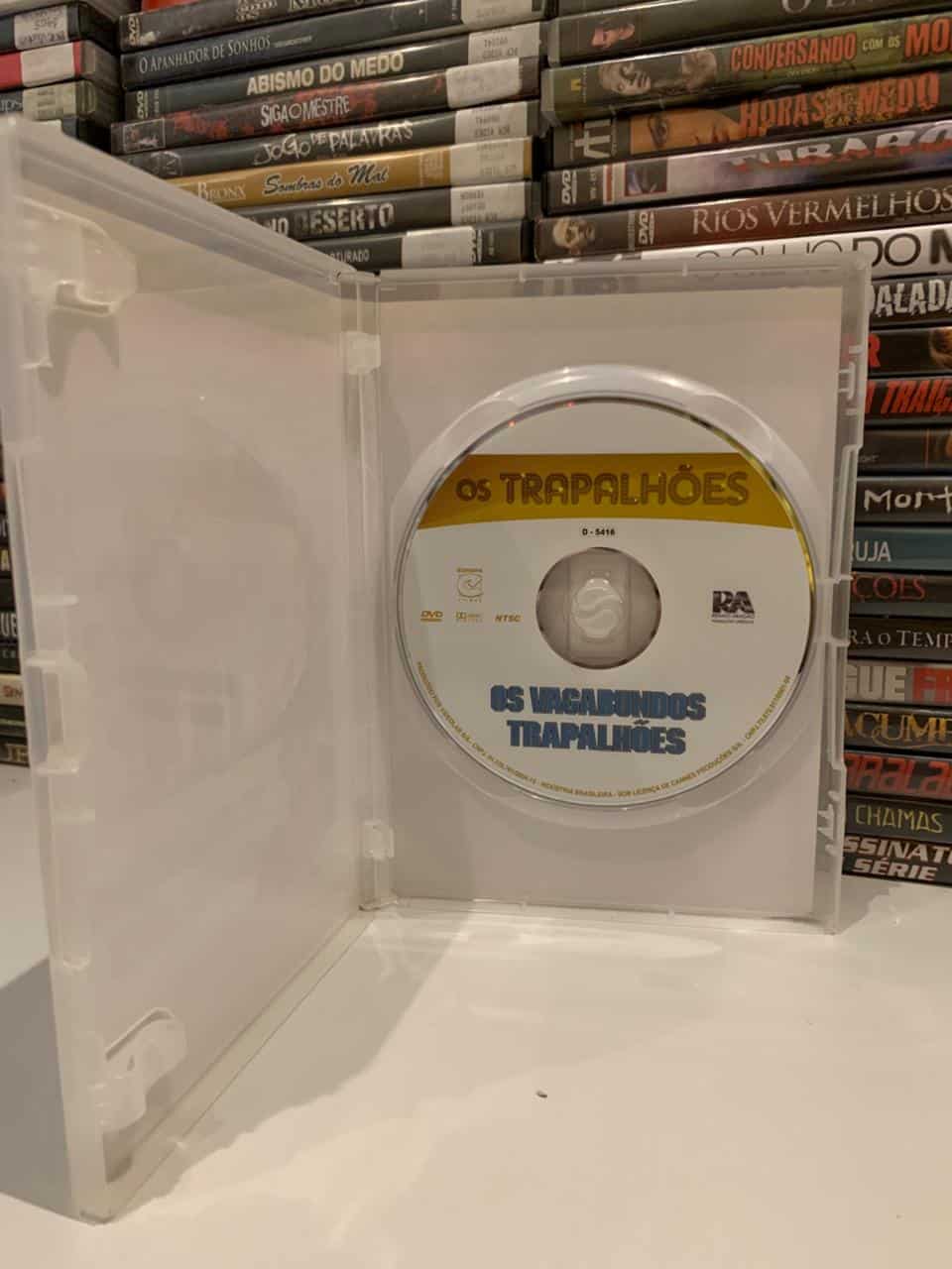 | Casa do Colecionador Coleção de dvds dos Trapalhões original 10 unidades.