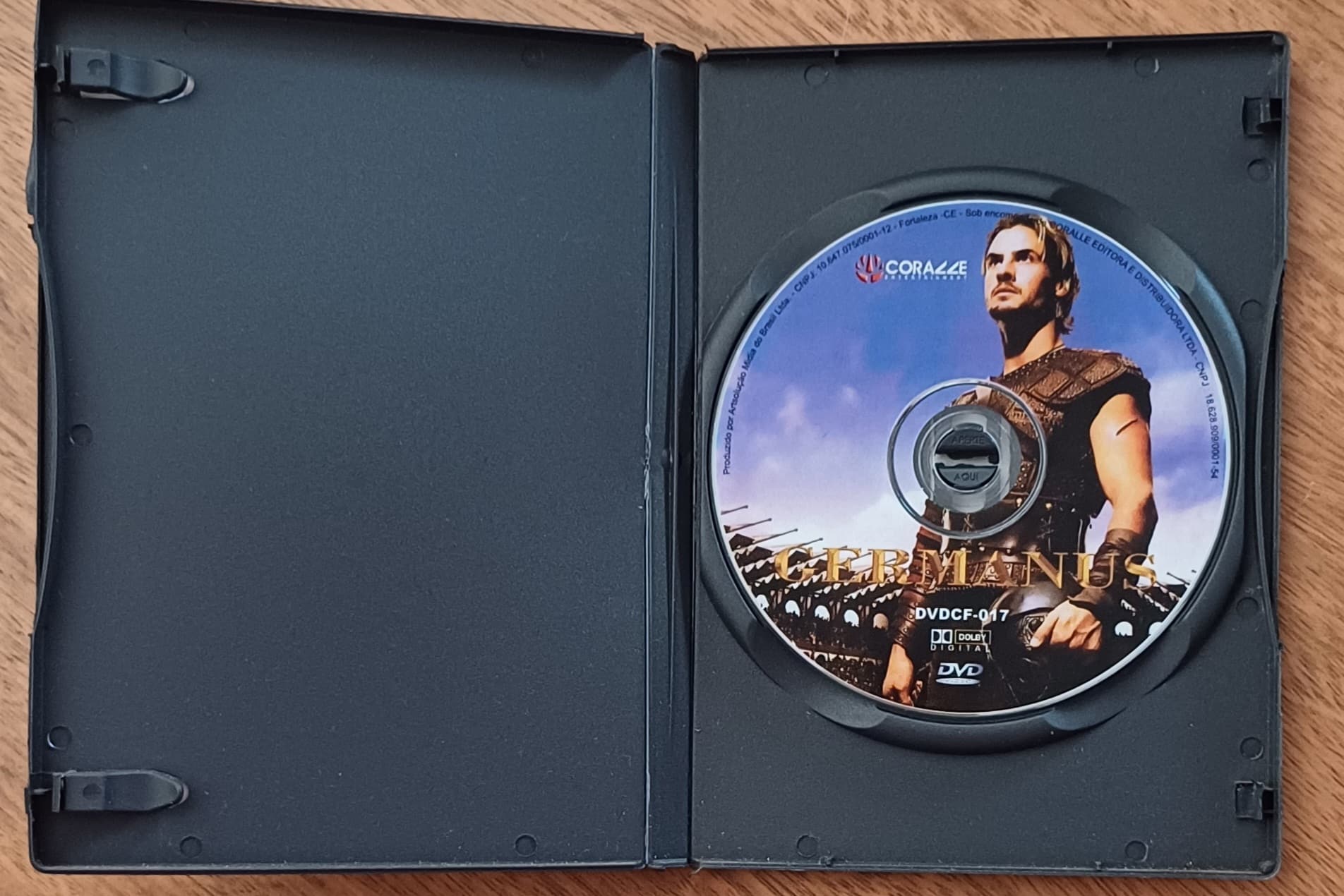 | Casa do Colecionador Dvd Germanus maior gladiador. Coralle.