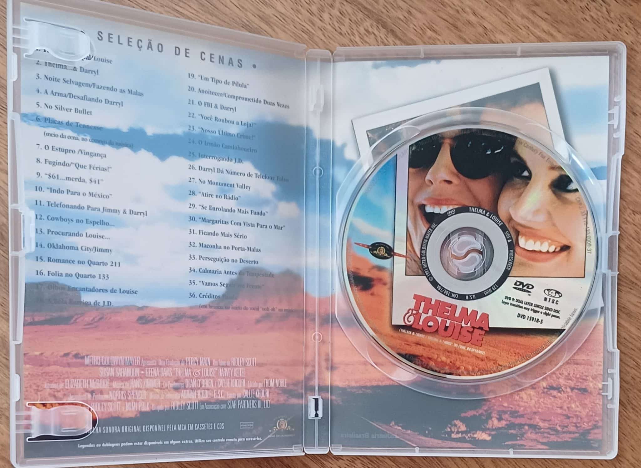 | Casa do Colecionador Dvd Thelma e Louise Susan Sarandon e Geena Davis
