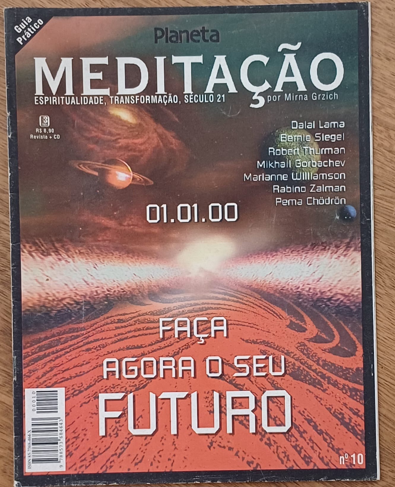 | Casa do Colecionador G21. Revista Planeta meditação Três # 10. Dalai-lama Futuro agora.