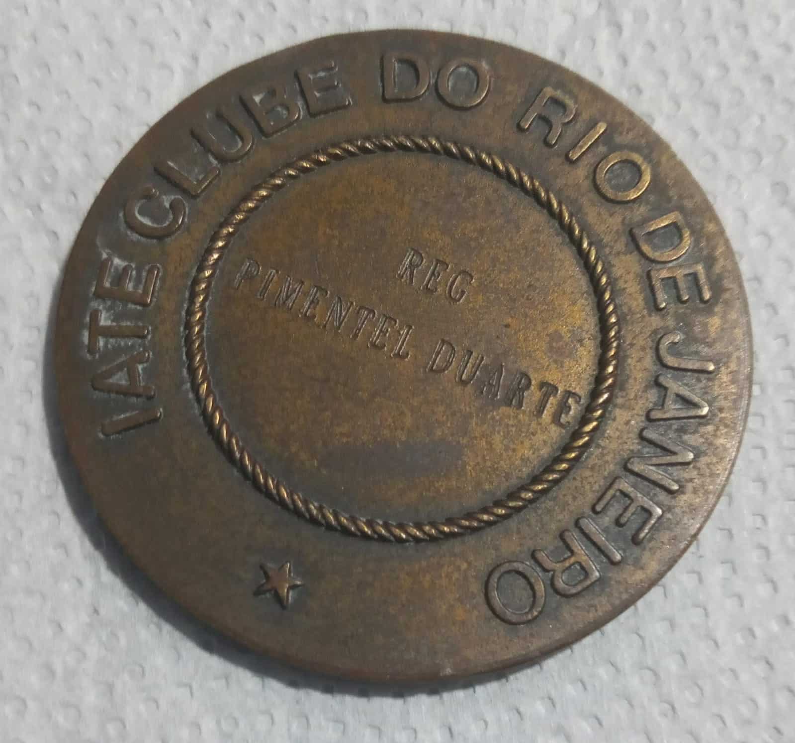 | Casa do Colecionador Medalha Iate Club do Rio de Janeiro