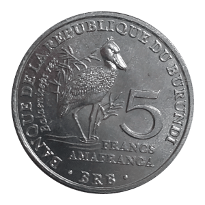 Moedas do mundo Burundi Sku 2457