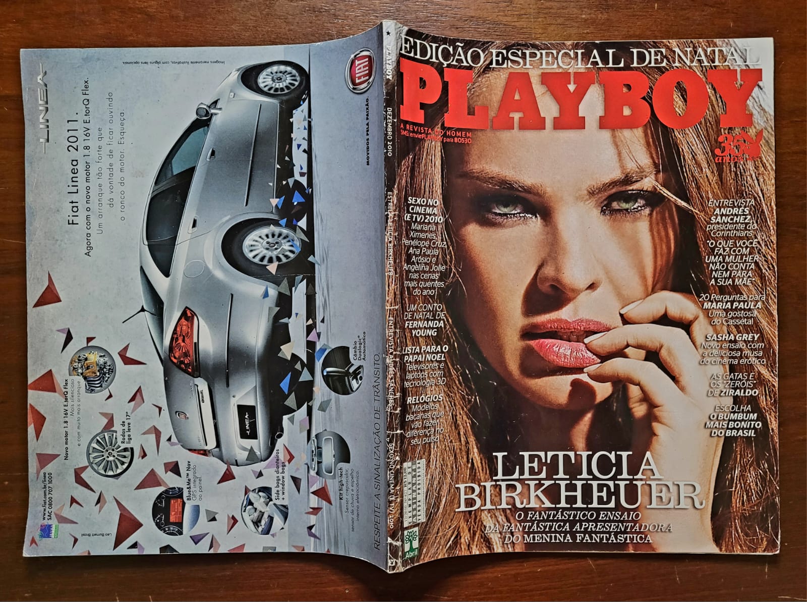 | Casa do Colecionador Playboy Nº 427 | Letícia Birkheuer | Edição Especial de Natal | Dezembro/2010