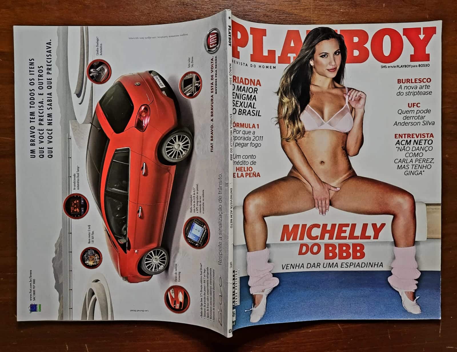 | Casa do Colecionador Playboy Nº 430 | Michelly Crisfepe - BBB 11 | Pôster Incluso | Março/2011