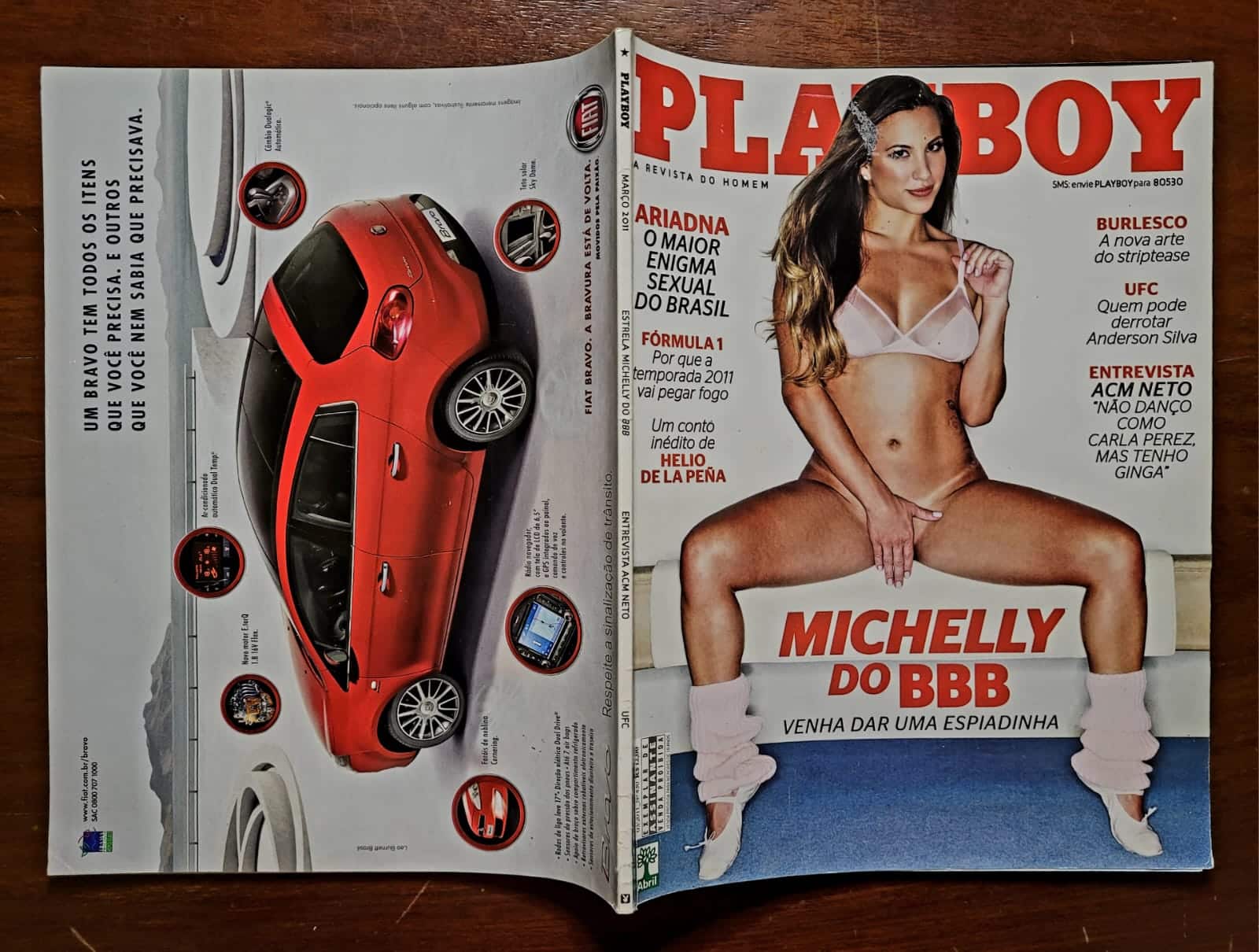 | Casa do Colecionador Playboy Nº 430 | Michelly Crisfepe - BBB 11 | Pôster Incluso | Março/2011