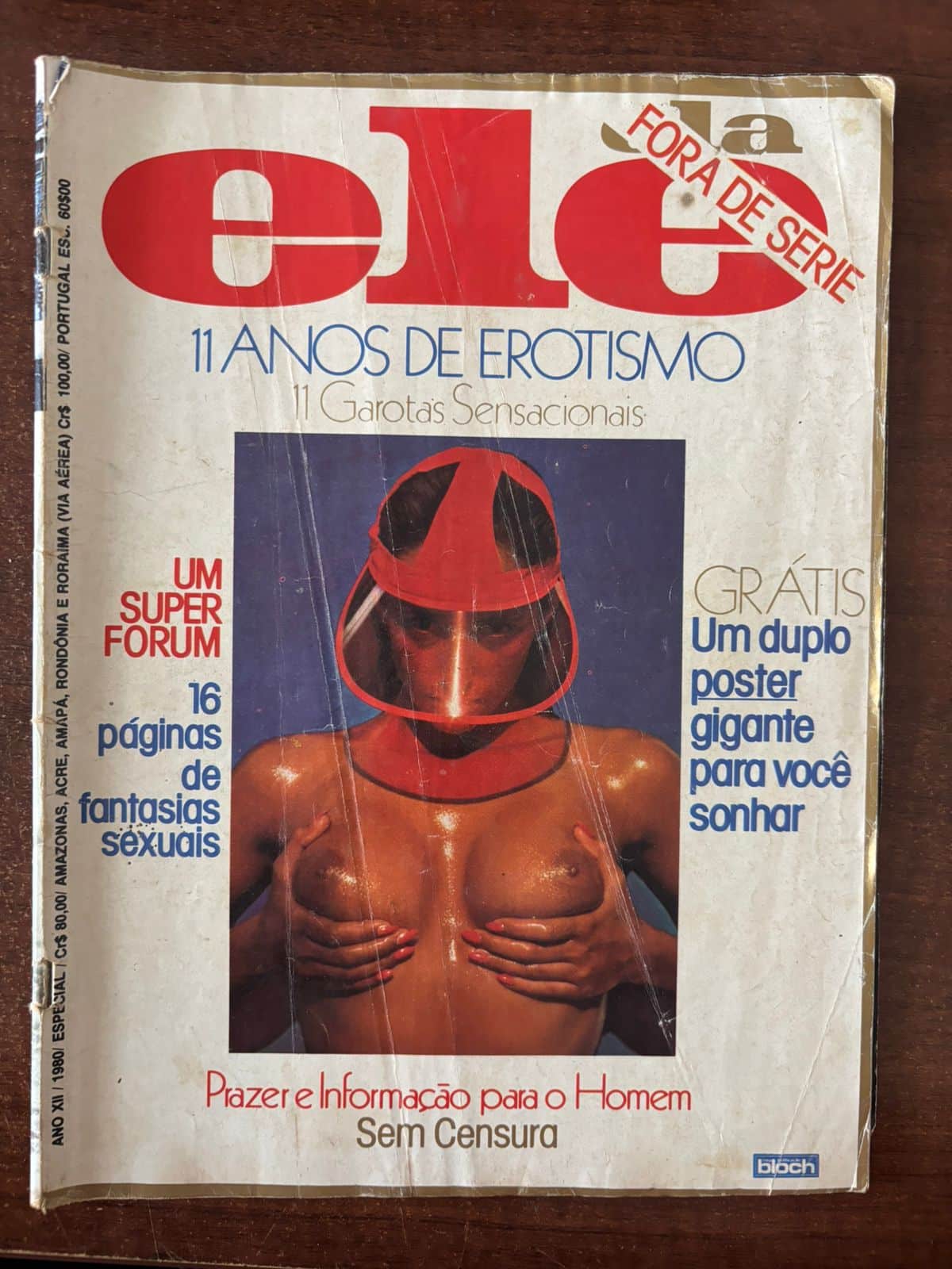 | Casa do Colecionador Revista Ele Ela - 1980