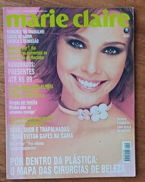 Revista Marie Claire Globo # 135. Débora Falabella. Plástica cirurgia.
