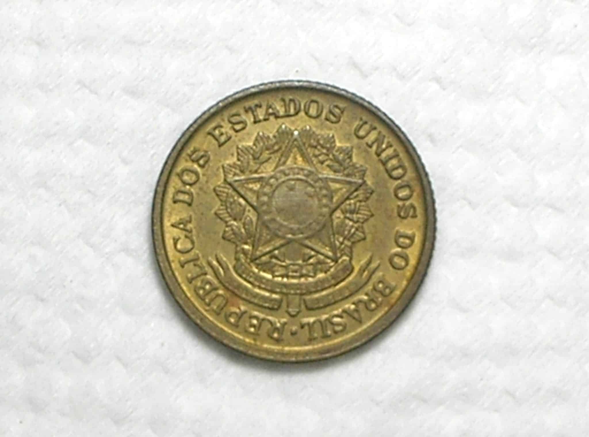 | Casa do Colecionador 2 Cruzeiros - 1956 / Módulo menor / Bz/Al / box65.3