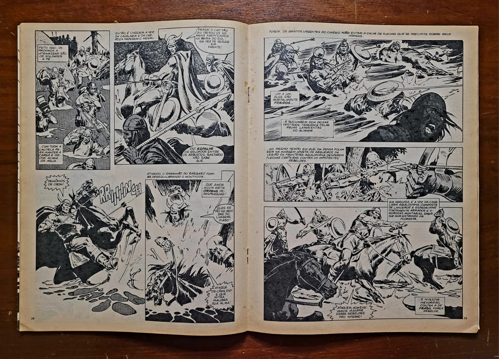 | Casa do Colecionador A Espada Selvagem de Conan Nº 037 | Um Trono à Beira do Abismo | Janeiro/1993 | Roy Thomas & John Buscema | Republicação Nov/1987 | Abril Jovem
