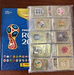 Álbum Copa do Mundo 2018 completo Capa dura