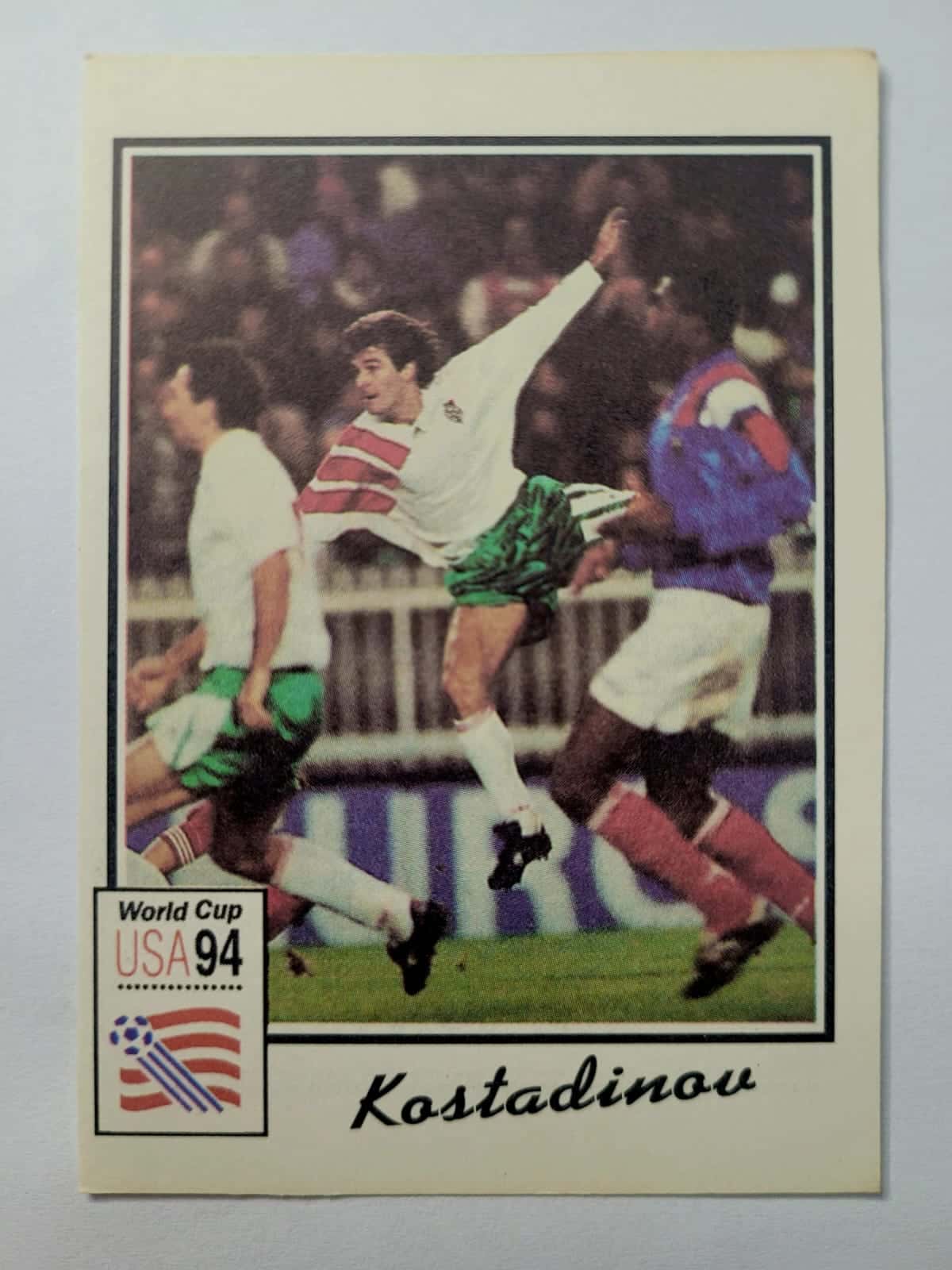 | Casa do Colecionador Card Copa do Mundo 1994 | Bulgária | Kostadinov | Brinde da Revista Super Sport
