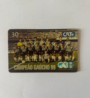 Cartão Telefônico Ronaldinho Gaúcho 1999