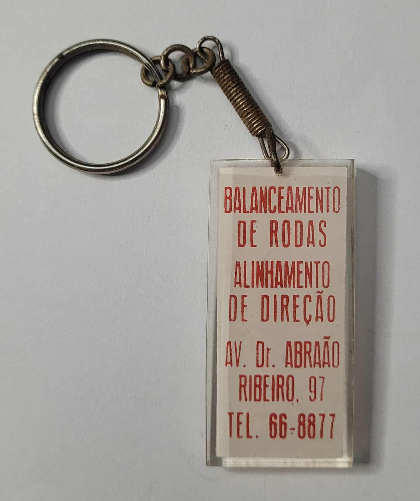| Casa do Colecionador Chaveiro Antigo Publicitário | Molas Antoninho - Balanceamento de Rodas
