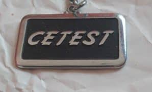 Chaveiro Metalico Cetest