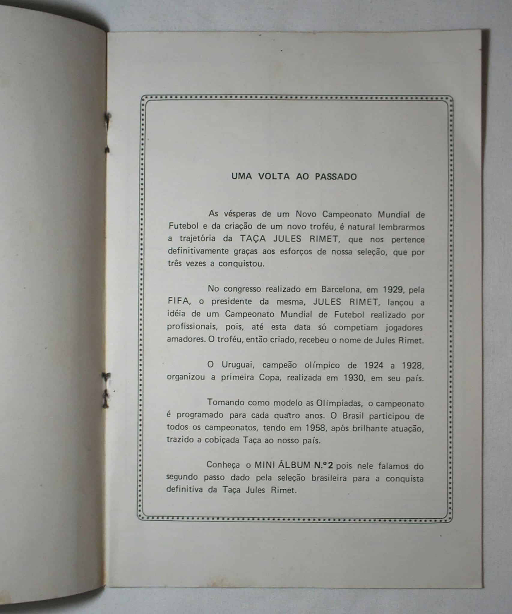 | Casa do Colecionador Copa do mundo - Raríssimo álbum de figurinhas Brasil Campeão Mudial de futebol 1958 / Figurinhas soltas ainda para colar / Album preservado em perfeitas condições - Relíquia