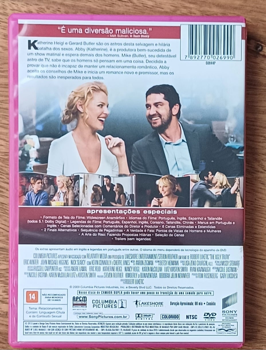 | Casa do Colecionador Dvd A verdade nua e crua. Diversão maliciosa.