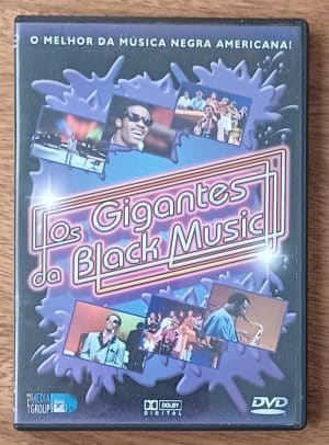 Dvd Os gigantes da Black Music. James Brown Marvin Gaye e mais.