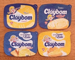 Embalagem lacre tampa margarina Claybom. Valor unitário.