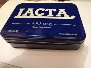Estojo de LATA Lacta (100 Anos) - Edição Comemorativa)
