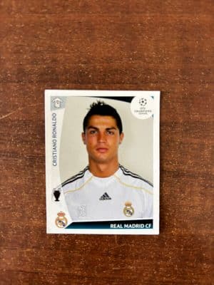 Figurinha Cristiano Ronaldo - Champions 2009-2010