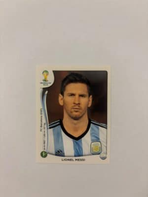 Figurinha Messi - Copa do mundo 2014