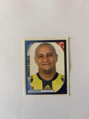 Figurinha Roberto Carlos - Champions 2007 - 2008 ( nova )