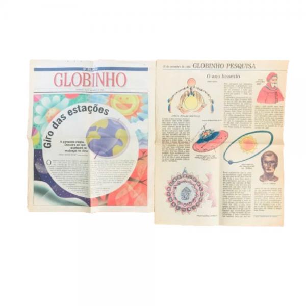 | Casa do Colecionador HQ JORNAL GLOBINHO 1992 E 2000 - RECRUTA ZERO, URBANO, ZÉ DO BONÉ, WALT DISNEY