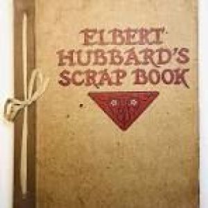 livro elbert hubbard's scrap book