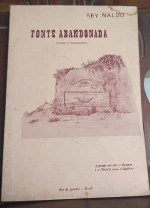 Livro Fonte Abandonada, 1ª Edição, Autografado Pelo Autor, Item de Colecionador