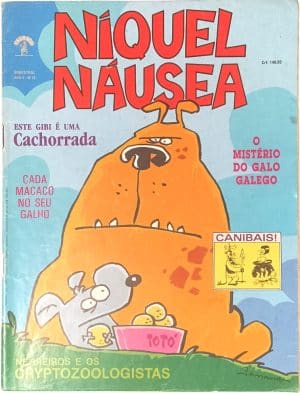 Níquel Náusea n° 10. Palhaço – 1990. HQ/Gibi antigo