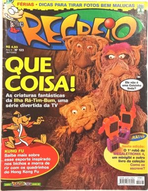 Revista Recreio nº 123, Hong Kong Fu. Abril – 2002