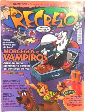 Revista Recreio nº 131, Scooby-Doo. Abril – 2002