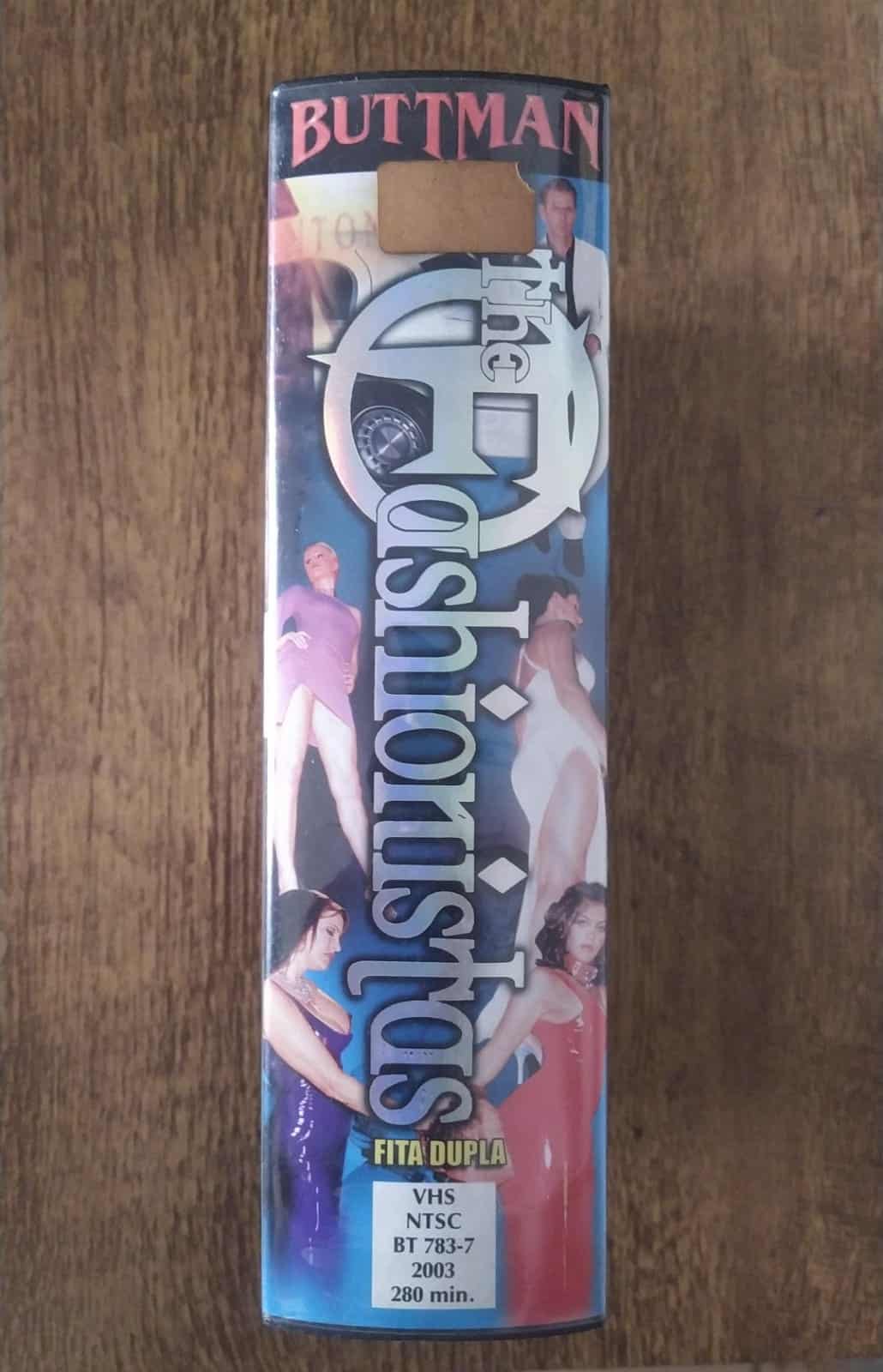 | Casa do Colecionador VHS Buttman "Fashionistas", fita dupla raríssima!