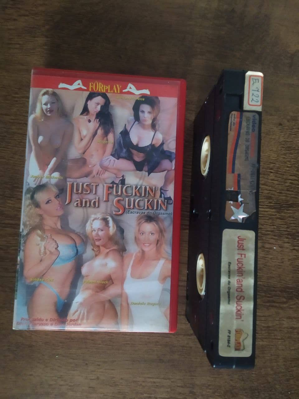 | Casa do Colecionador VHS Forplay "Just fucking and sucking"