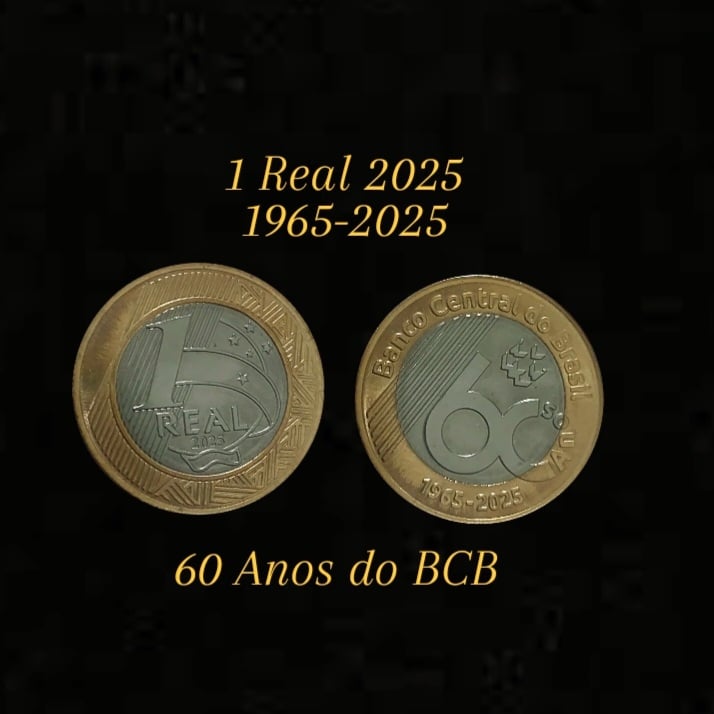 | Casa do Colecionador 1 Real 2025 FC Sku 0067
