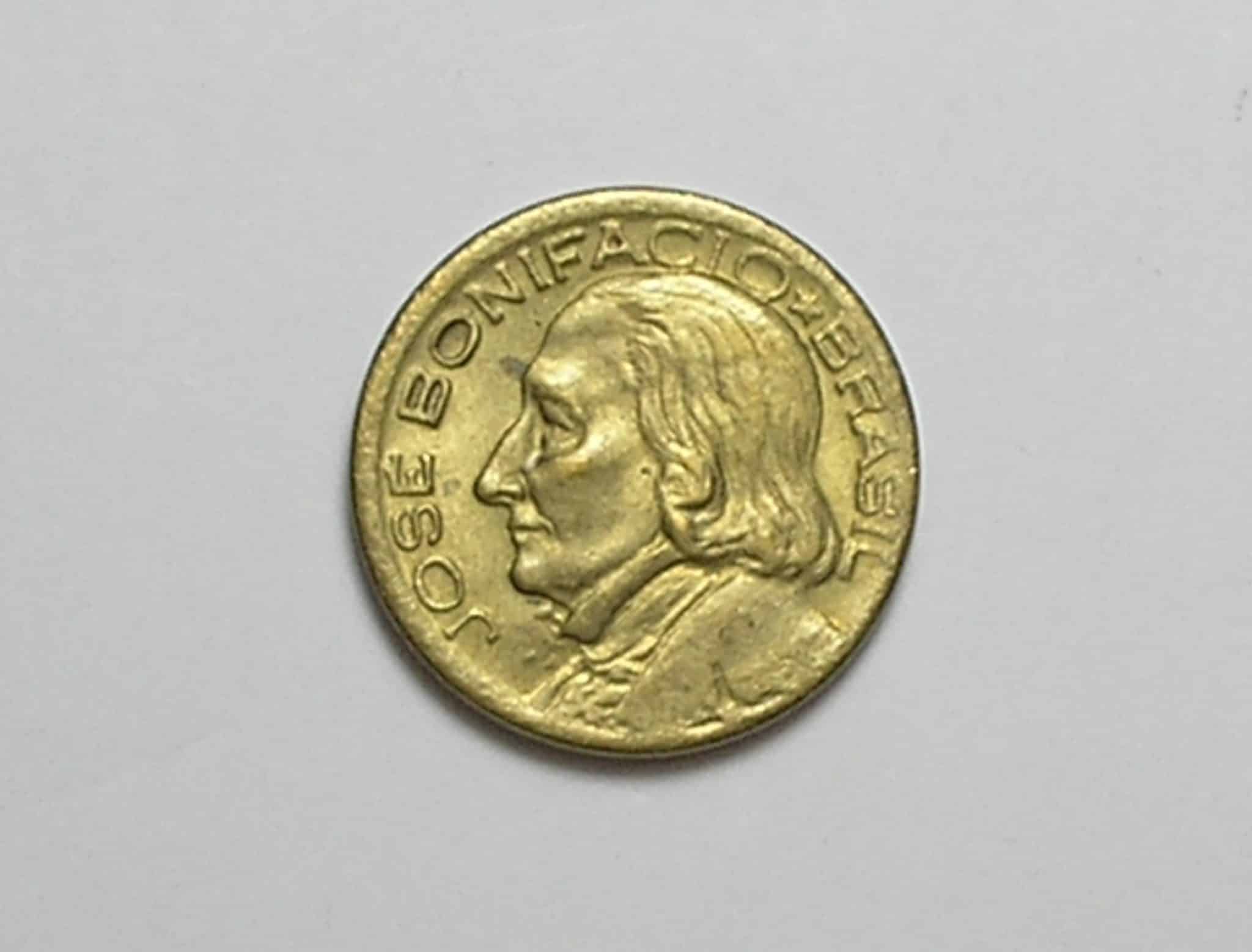 | Casa do Colecionador 10 Centavos - 1948 Jose Bonifácio / Flor de cunho