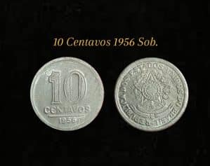 10 Centavos 1956 Sku 0078
