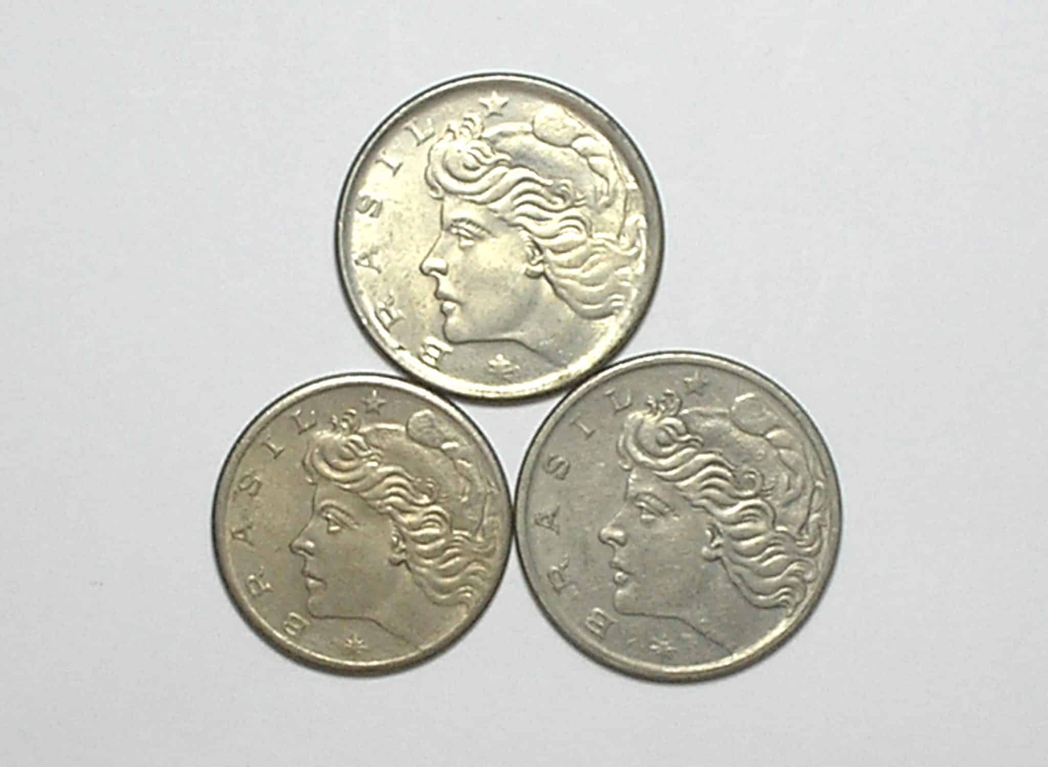 | Casa do Colecionador 10 e 20 Centavos - 1967 / 1967 / 1970 / Flor de Cunho