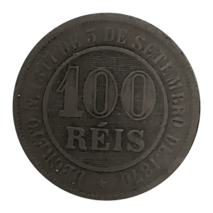 100 Réis 1887 Sku 0048
