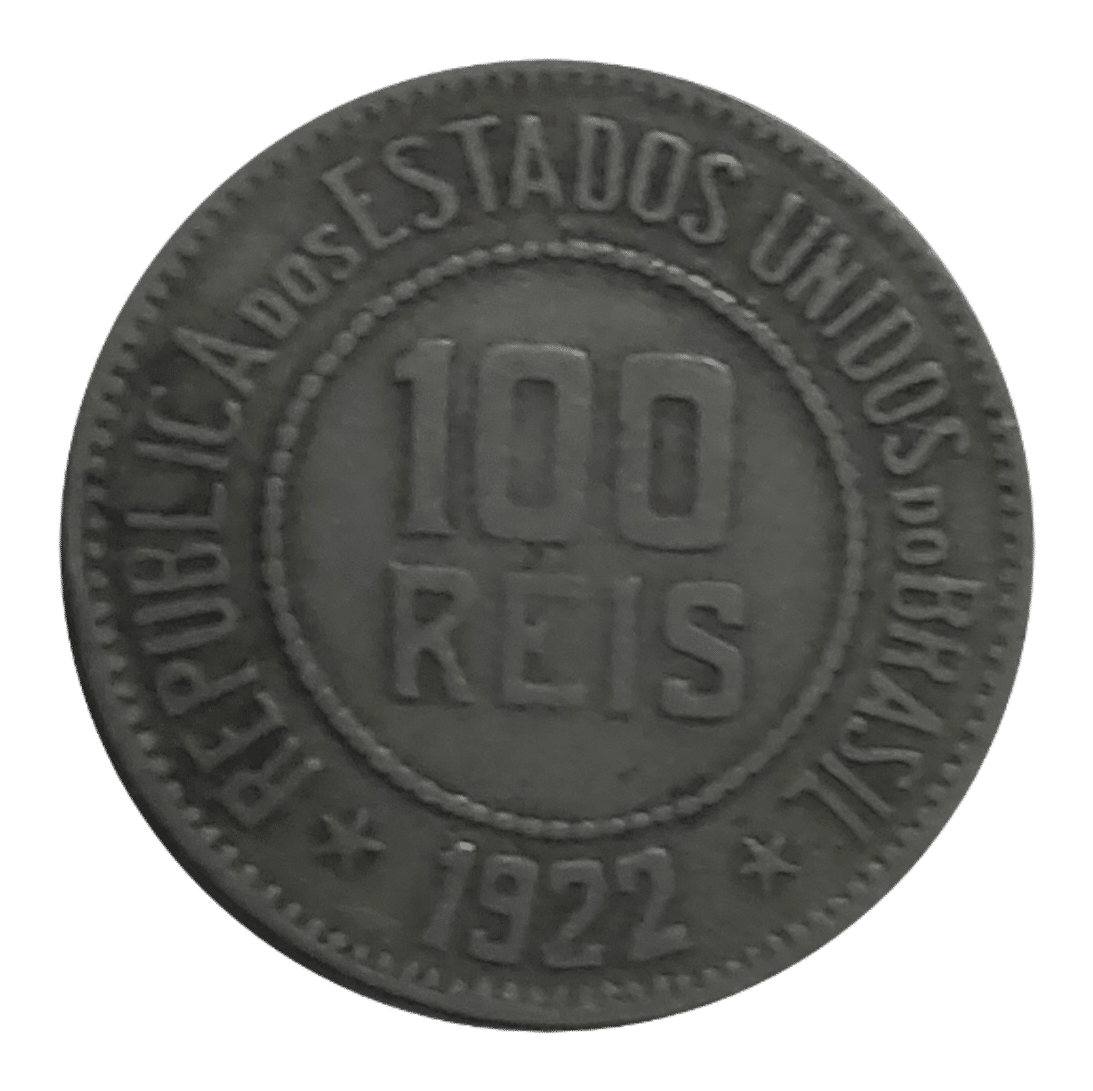 | Casa do Colecionador 100 Réis 1922 Sku 0062