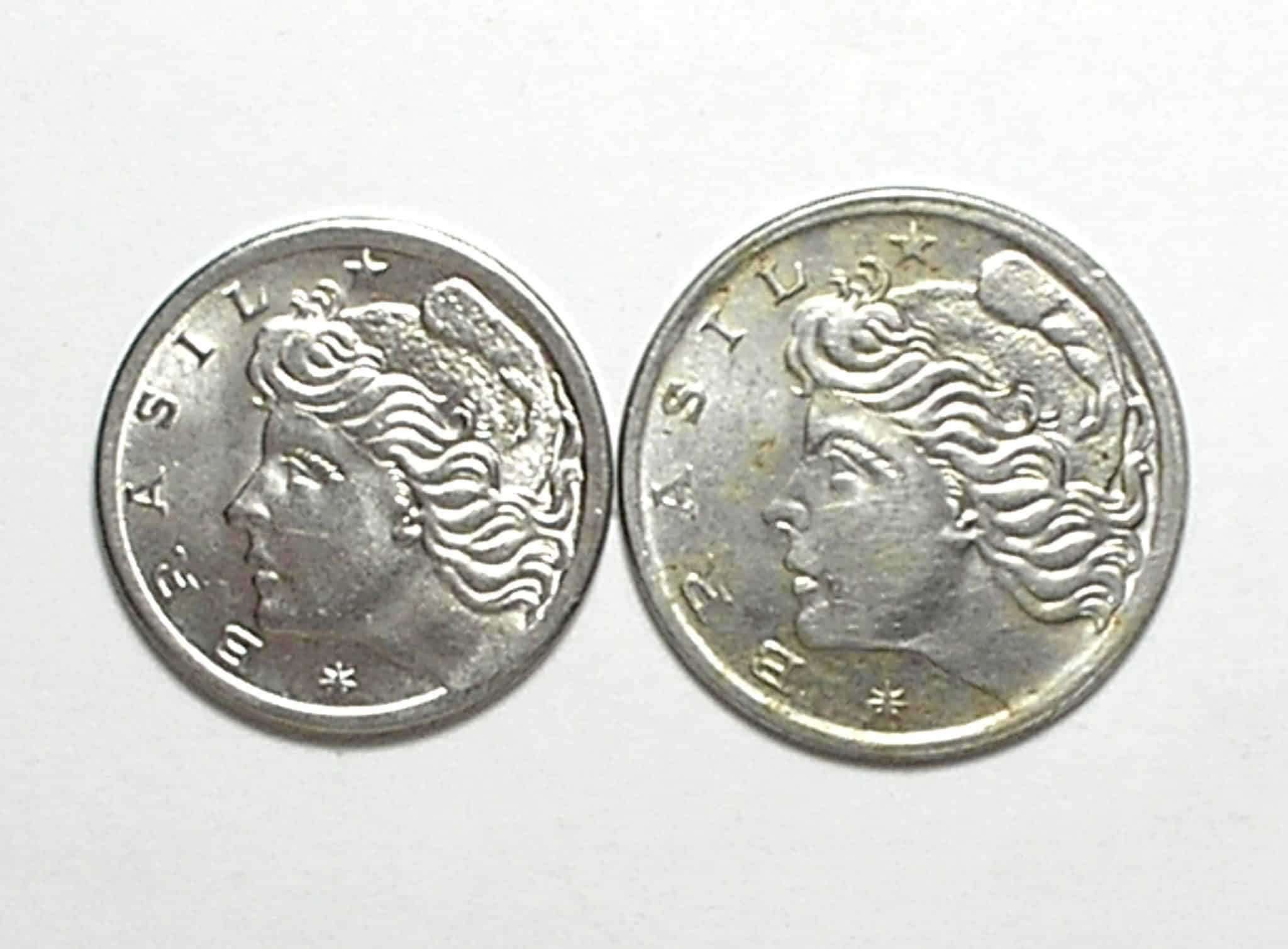 | Casa do Colecionador 2 e 5 Centavos - 1975 - Fao / Flor de Cunho