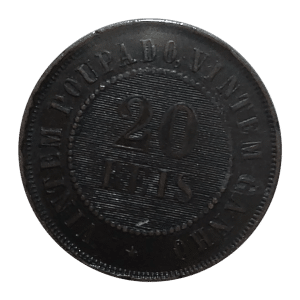 20 Réis 1910 *escassa* Sku 0040