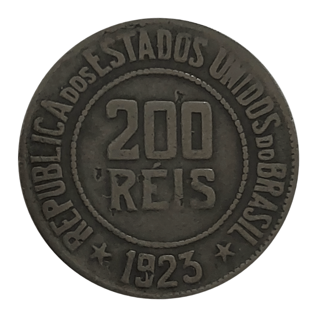 | Casa do Colecionador 200 Réis 1923 Sku 0050